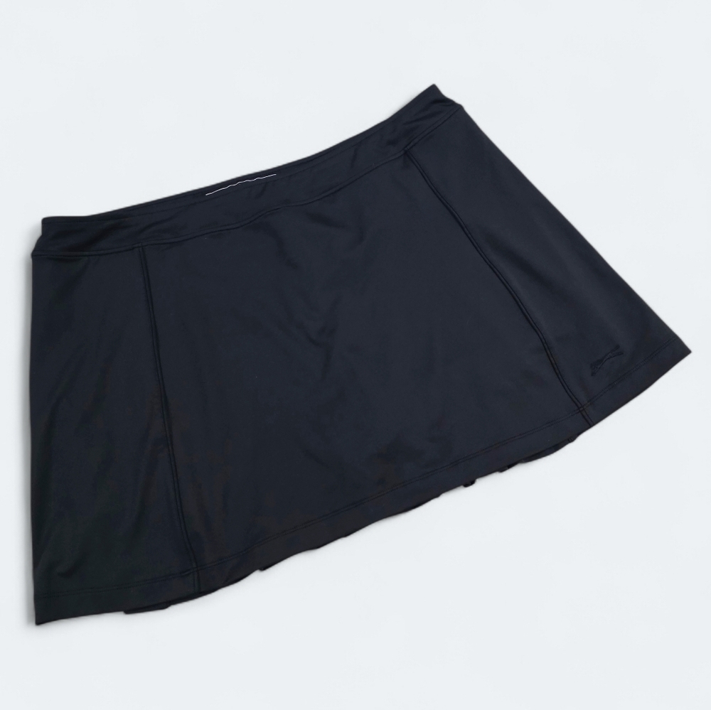 Slazenger Golf Black Athletic Skort With Pleated Back Size XL